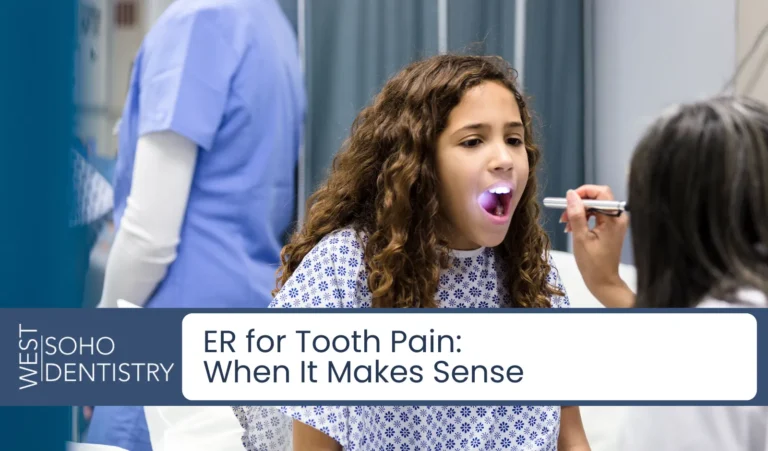 ER for Tooth Pain When It Makes Sense