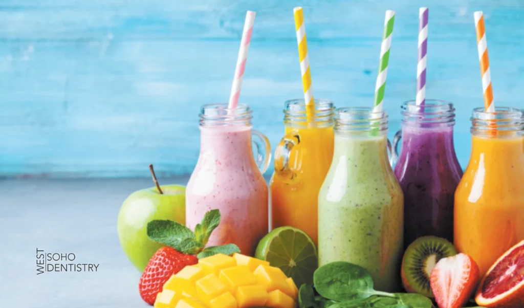 Drinks and Eating Comfortably